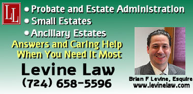 Law Levine, LLC - Estate Attorney in Jefferson County PA for Probate Estate Administration including small estates and ancillary estates